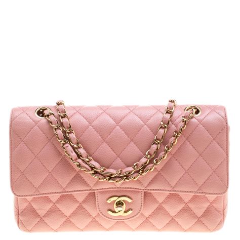 borsa Chanel rosa usata